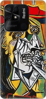 "The Weeping Woman" Silicone case Θήκη για Θήκη για Xiaomi Redmi 10c