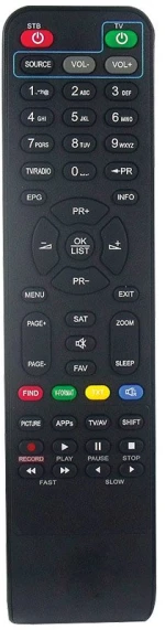 NEXT 18000HD REMOTE CONTROL