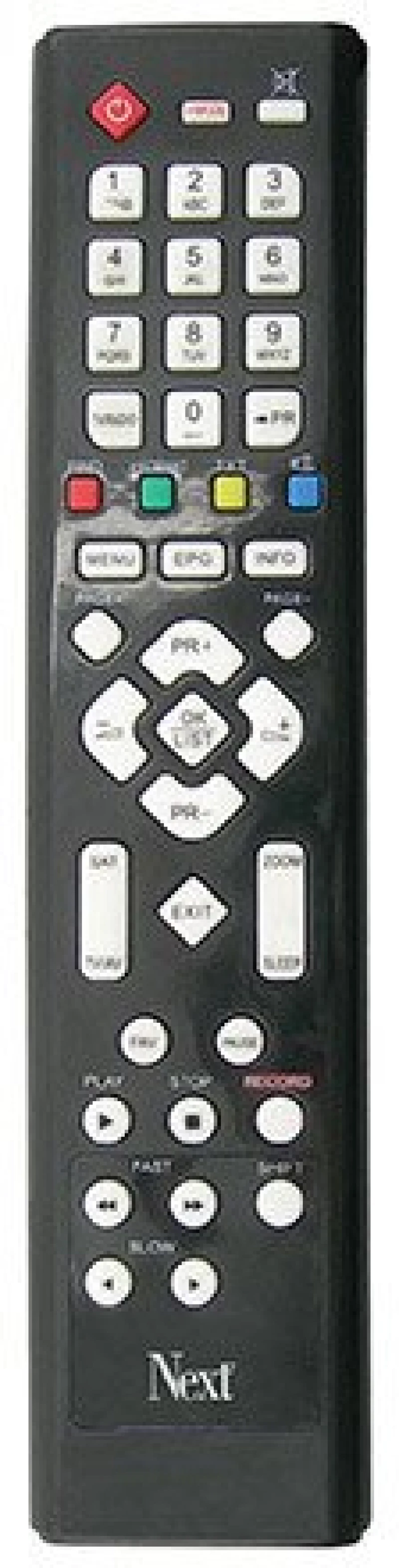 NEXT 18000HD REMOTE CONTROL