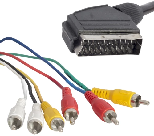 SCART TO 6 RCA STEREO