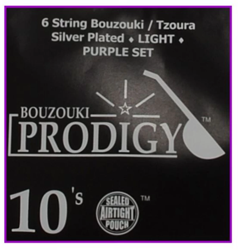 PRODIGY Purple 10s Xορδές 3χορδου Μπουζουκιού/ Tζουρά