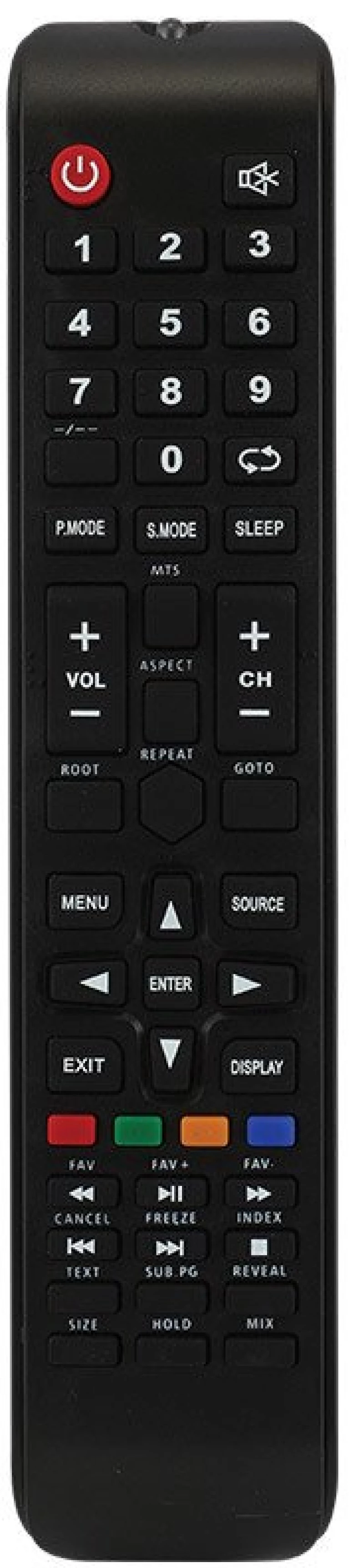 ARIELLI LED TV Τηλεχειριστήριο Τύπου ORIGINAL 33186
