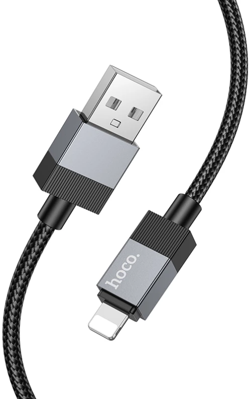 Καλώδιο Σύνδεσης X110 Honorific USB-A σε Lightning 2.4A  Μαύρο 1m