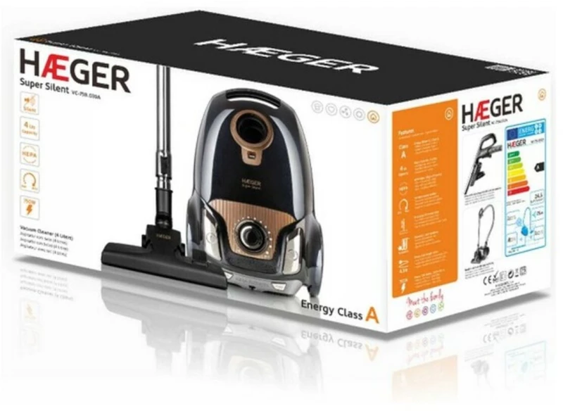 Ηλεκτρική σκούπα Haeger VC-75B.039A Μαύρο 750 W
