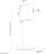 Βάση Neomounts DS10-200SL1          Ασημί