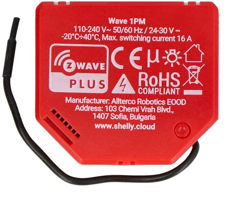 Controller Shelly Qubino Wave1PM