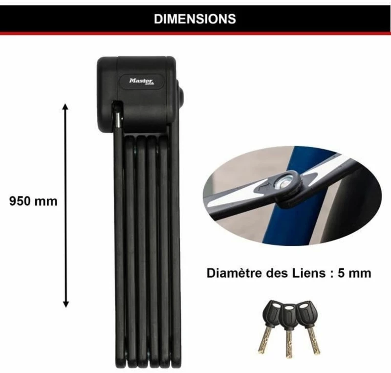 Κλείδωμα πλήκτρων Master Lock