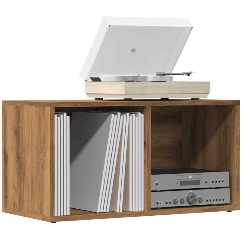 vidaXL LP Κουτί Αποθήκευσης Αρτισιανή Δρυς 69,5x34x36 εκ. Επεξ.Ξύλο