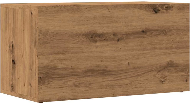 vidaXL LP Κουτί Αποθήκευσης Αρτισιανή Δρυς 69,5x34x36 εκ. Επεξ.Ξύλο