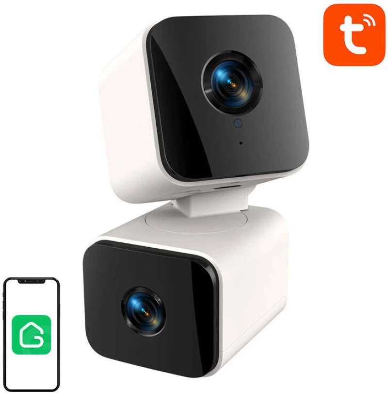 Έξυπνη διπλή κάμερα WiFi Gosund PC12 (4MP 1920x2160, Tuya)