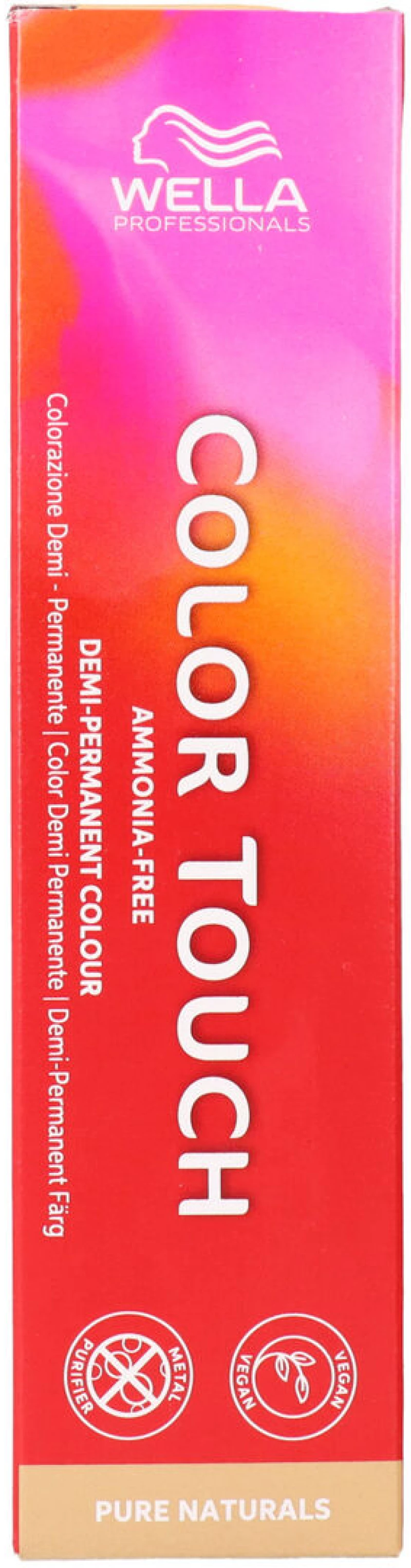 Ημιμόνιμη Βαφή Wella Color Touch Pure Naturals Nº 7/03 60 ml