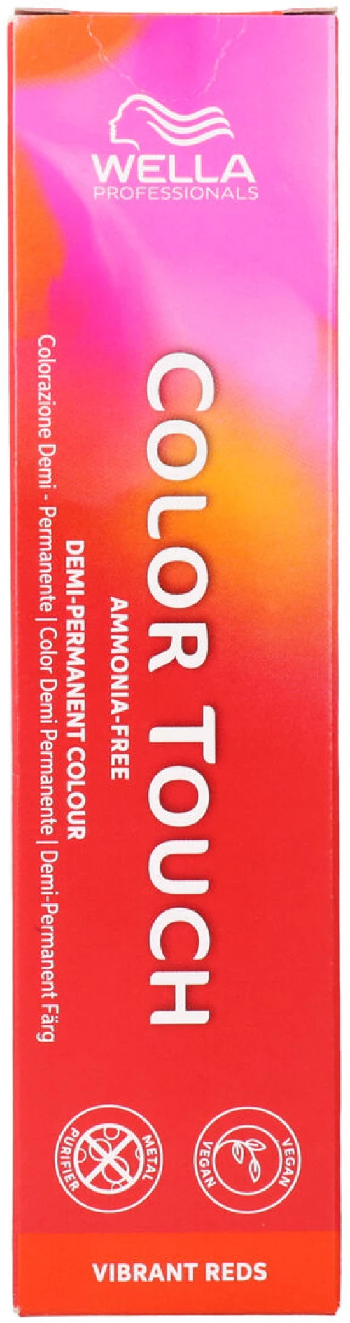 Ημιμόνιμη Βαφή Wella Color Touch Vibrant Reds Nº 66/44 60 ml