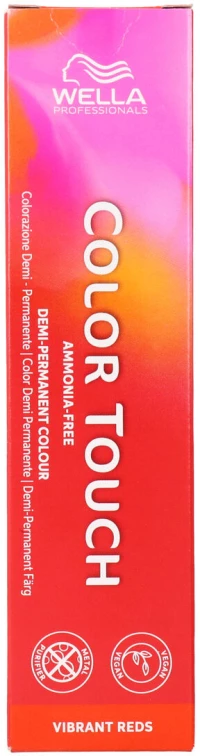 Ημιμόνιμη Βαφή Wella Color Touch Vibrant Reds nº 77/45 60 ml