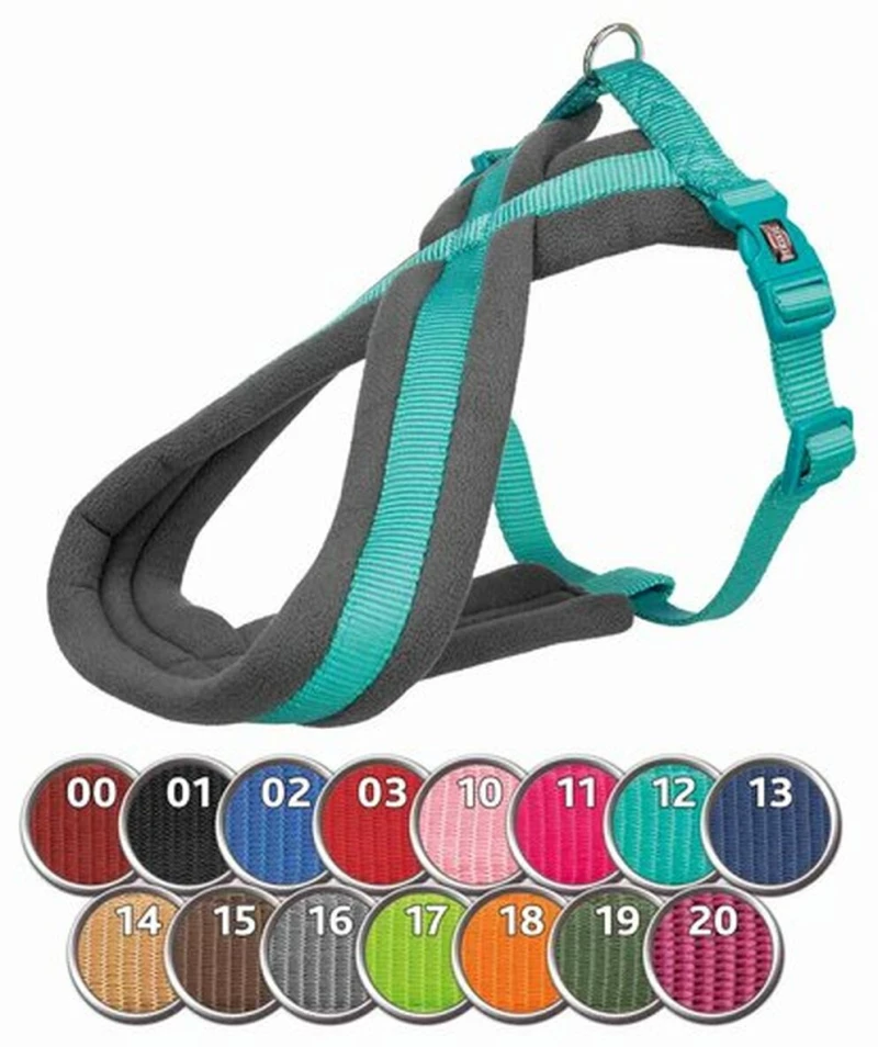 Λουρί Σκύλου Trixie Confort New Premium Azul Océano S/M