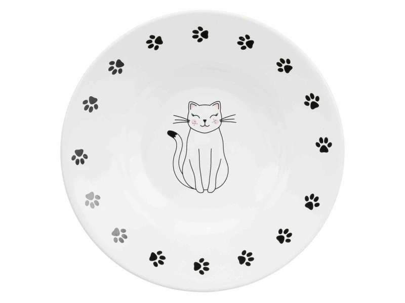 Τροφοδότης γατών Trixie Λευκό 15 cm