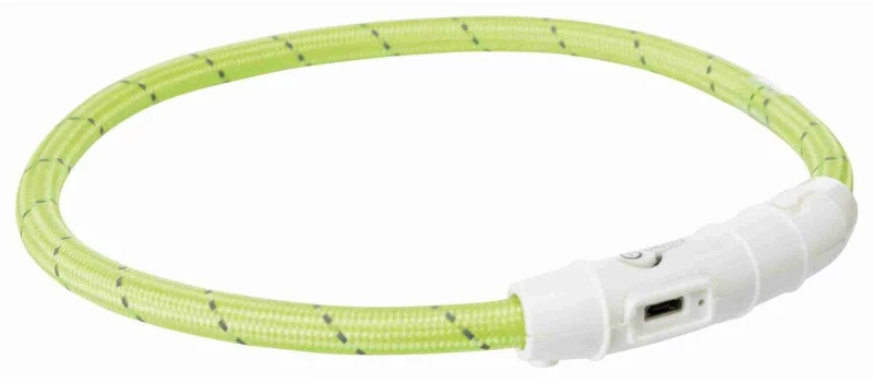 Κολάρο LED για Κατοικίδια Ζώα Trixie Πράσινο M/L
