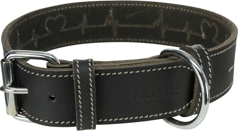 Κολλάρο Σκύλου Trixie Heartbeat Μαύρο L/XL 55-65 cm