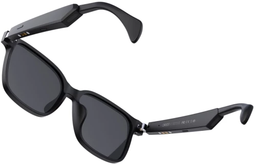 XO E5 E5 Bluetooth Music Sunglasses Γυαλιά σε Μαύρο Χρώμα