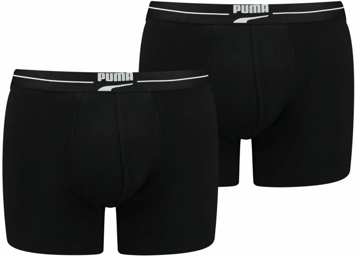 Ανδρικό Μπόξερ Puma  Gentle Retro x2 Μαύρο