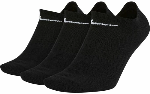 Κάλτσες Αστραγάλου Nike Everyday Lightweight 3 ζευγάρια Μαύρο