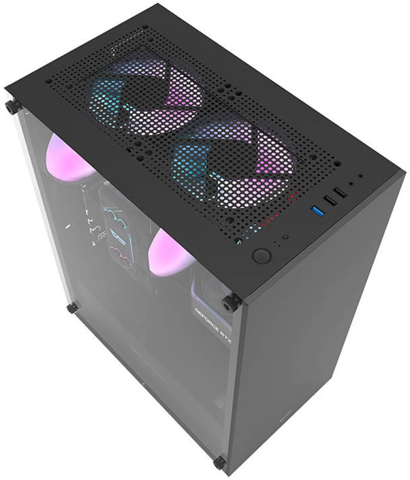 Computer case Darkflash DK100 (black)