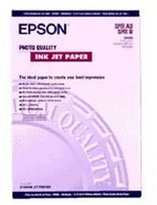 Χαρτί για Εκτύπωση Epson Photo Quality Ink Jet Paper, DIN A3+, 102 g A3 (1 μονάδα)