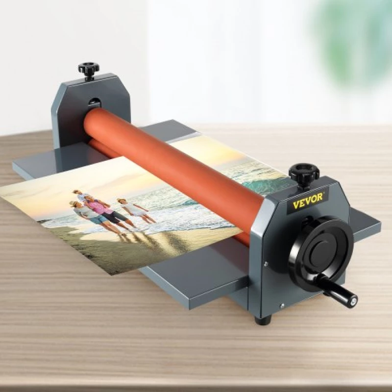 VEVOR 39" 1000MM Manual Cold Roll Laminator Vinyl Photo Film Mounting Laminating Machine Cold Roll Laminating Machine