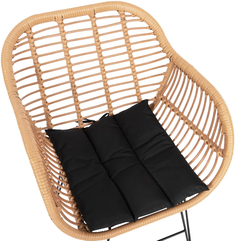 ΣΕΤ ΣΑΛΟΝΙ ΕΞΩΤΕΡΙΚΟΥ ΧΩΡΟΥ 4ΤΜΧ ALLEGRA HM21052 WICKER-ΜΕΤΑΛΛΟ