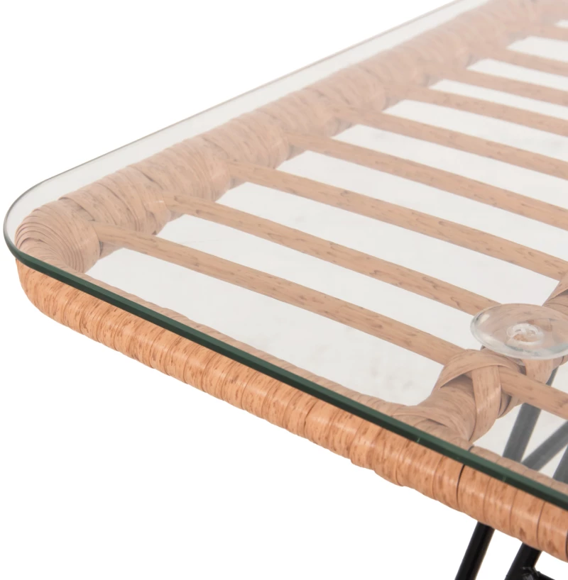ΣΕΤ ΣΑΛΟΝΙ ΕΞΩΤΕΡΙΚΟΥ ΧΩΡΟΥ 4ΤΜΧ ALLEGRA HM21052 WICKER-ΜΕΤΑΛΛΟ