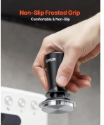 VEVOR 53mm Espresso Tamper Stainless Steel Coffee Tamper with Spring