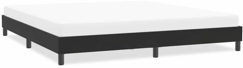 vidaXL Πλαίσιο κρεβατιού χωρίς στρώμα Μαύρο 200x220 cm Βελούδινο