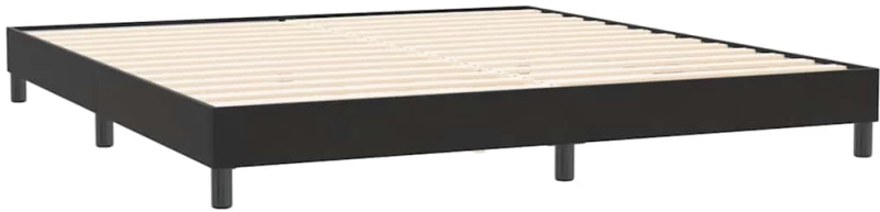 vidaXL Πλαίσιο κρεβατιού χωρίς στρώμα Μαύρο 200x220 cm Βελούδινο