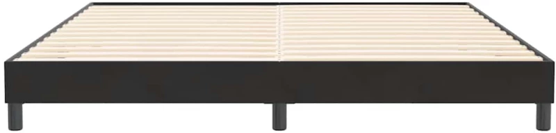 vidaXL Πλαίσιο κρεβατιού χωρίς στρώμα Μαύρο 200x220 cm Βελούδινο