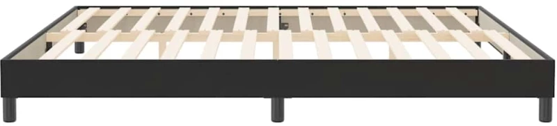vidaXL Πλαίσιο κρεβατιού χωρίς στρώμα Μαύρο 200x220 cm Βελούδινο