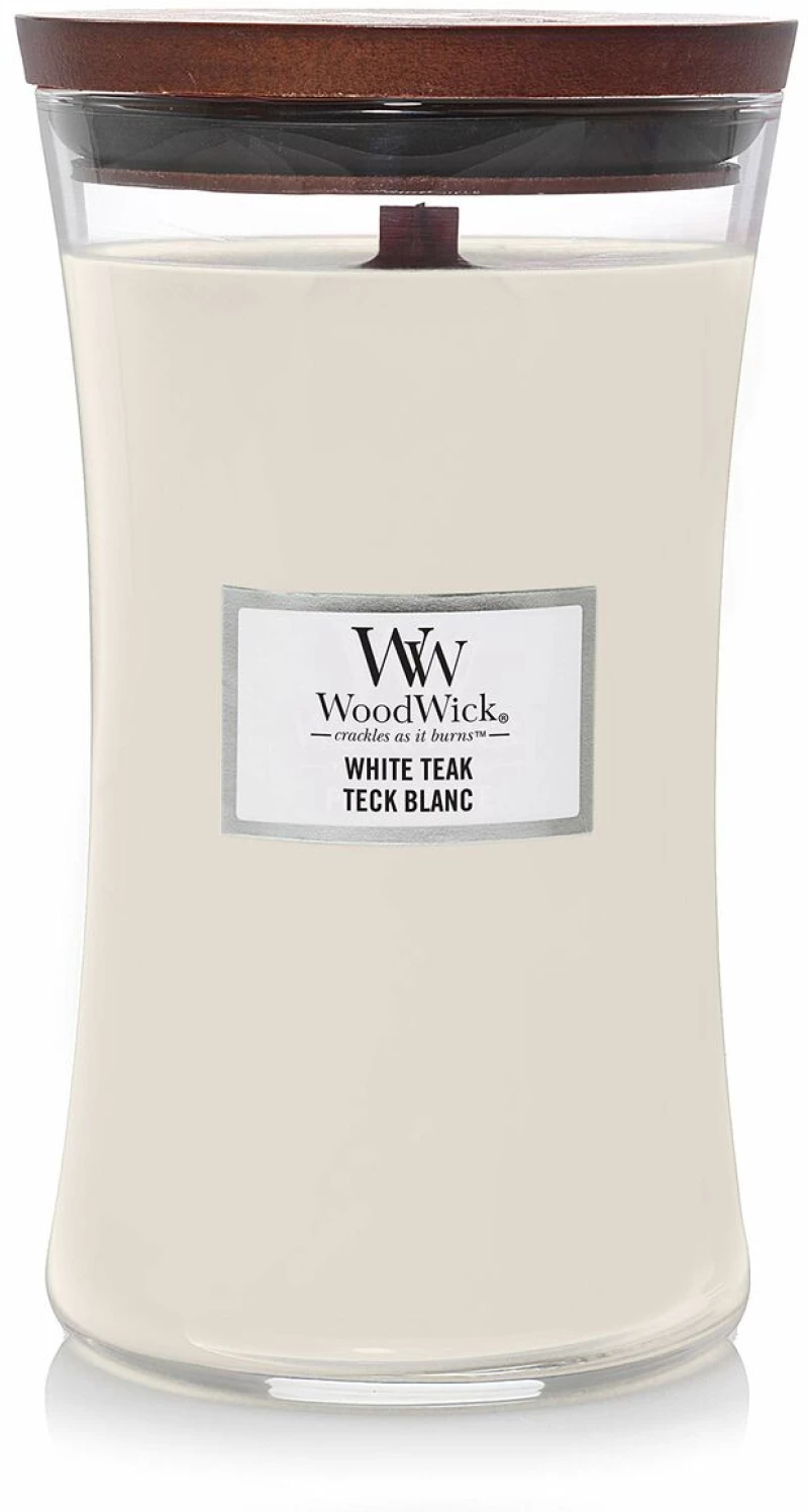 Αρωματικό Κερί Woodwick Core Large White Teak 609 g