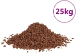 vidaXL Πέτρες Ηφαιστειακές 25 Κιλά Κόκκινες 5-8 χιλ.
