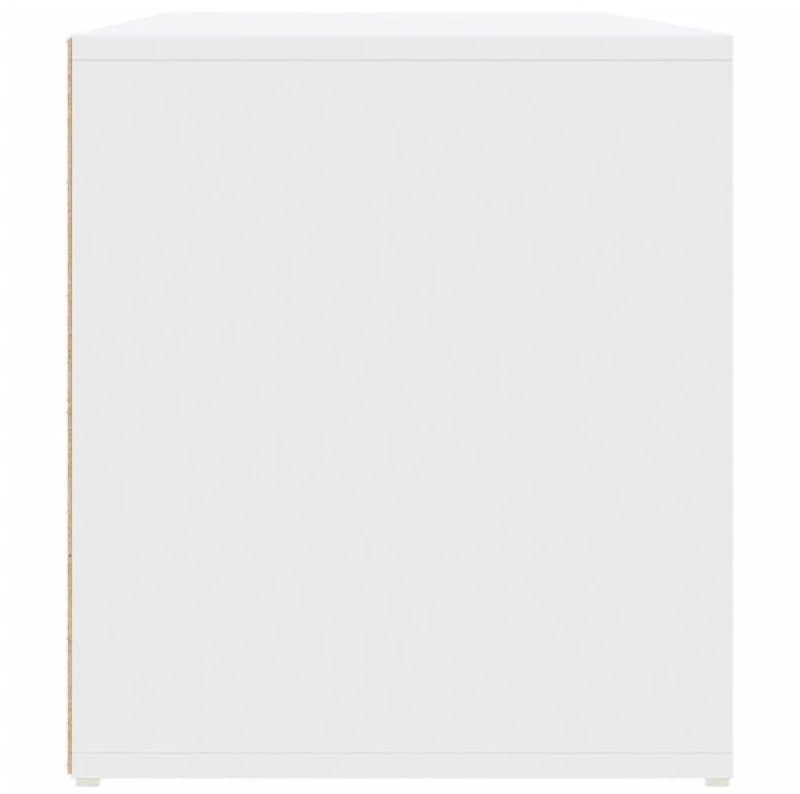 vidaXL Ντουλάπι Γωνιακό Λευκό 200x40x45 εκ. από Επεξ. Ξύλο