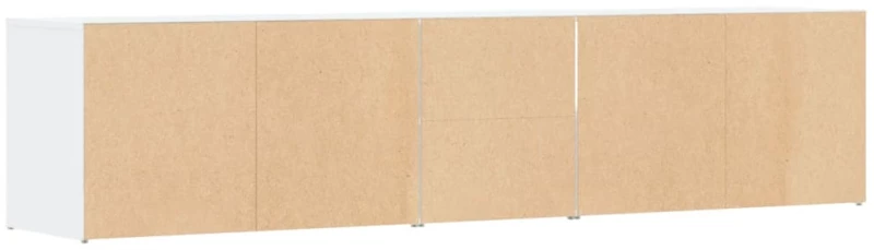 vidaXL Ντουλάπι Γωνιακό Λευκό 200x40x45 εκ. από Επεξ. Ξύλο