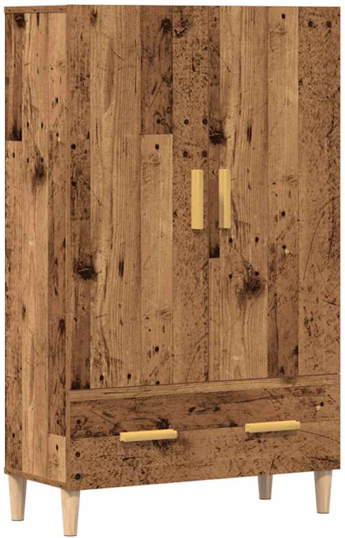 vidaXL Ντουλάπι Παλιό ξύλο 70x31x115 cm Κατασκευασμένο ξύλο