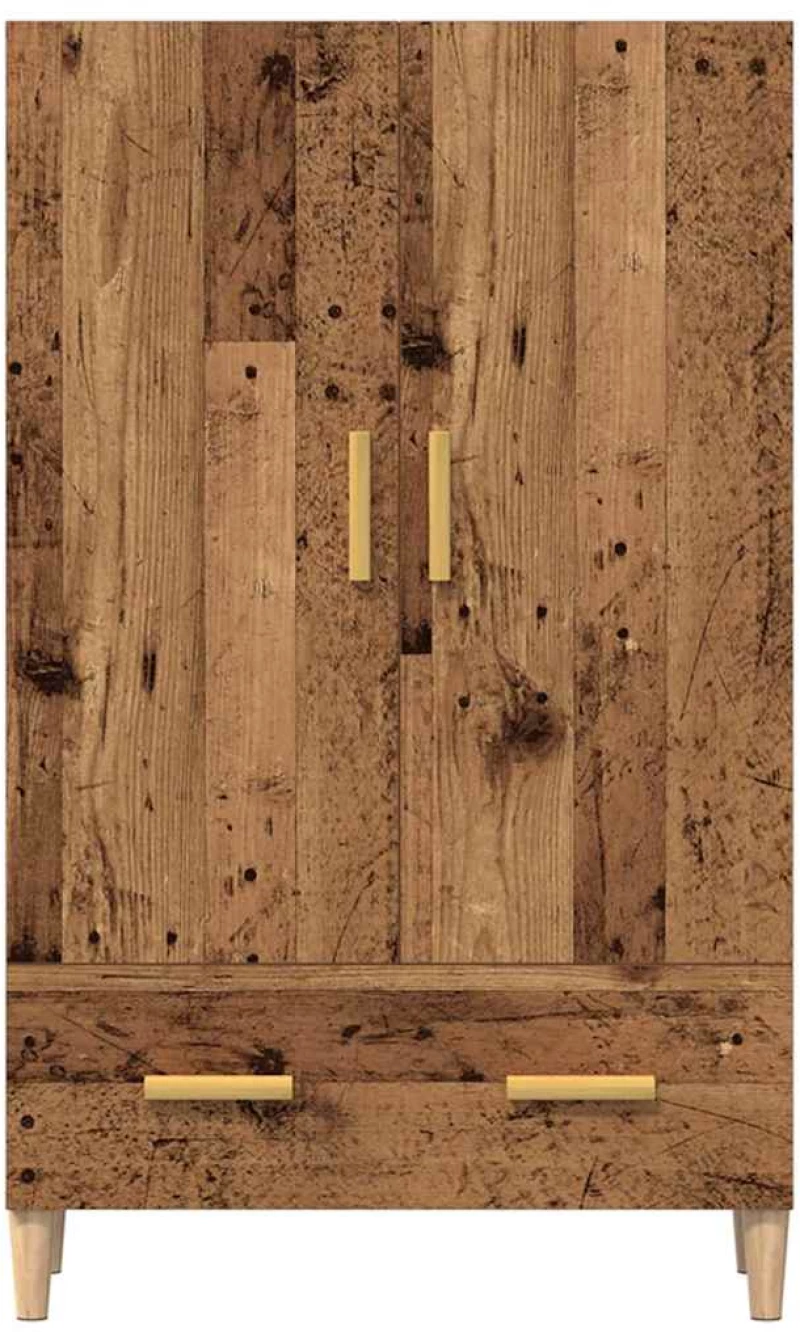 vidaXL Ντουλάπι Παλιό ξύλο 70x31x115 cm Κατασκευασμένο ξύλο