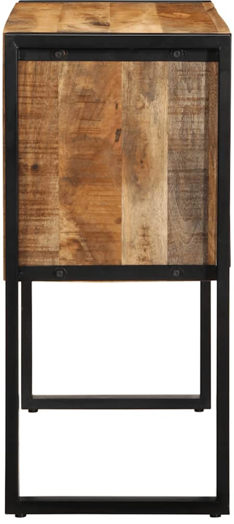 vidaXL Ντουλάπι κονσόλας 90x35x75 cm Μασίφ ακατέργαστο ξύλο Μάνγκο