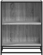 ντουλάπι βιβλίων vidaXL Γκρι Sonoma 60x35x76 cm Κατασκευασμένο ξύλο
