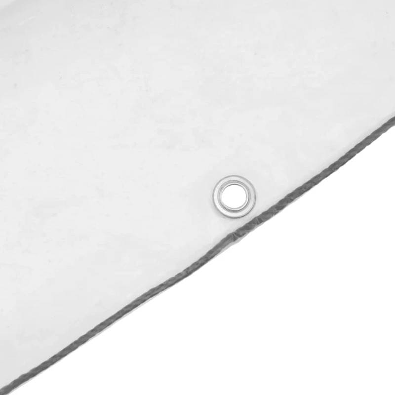 vidaXL Σαφής μουσαμάς με οπές 3x12 m πολυαιθυλένιο
