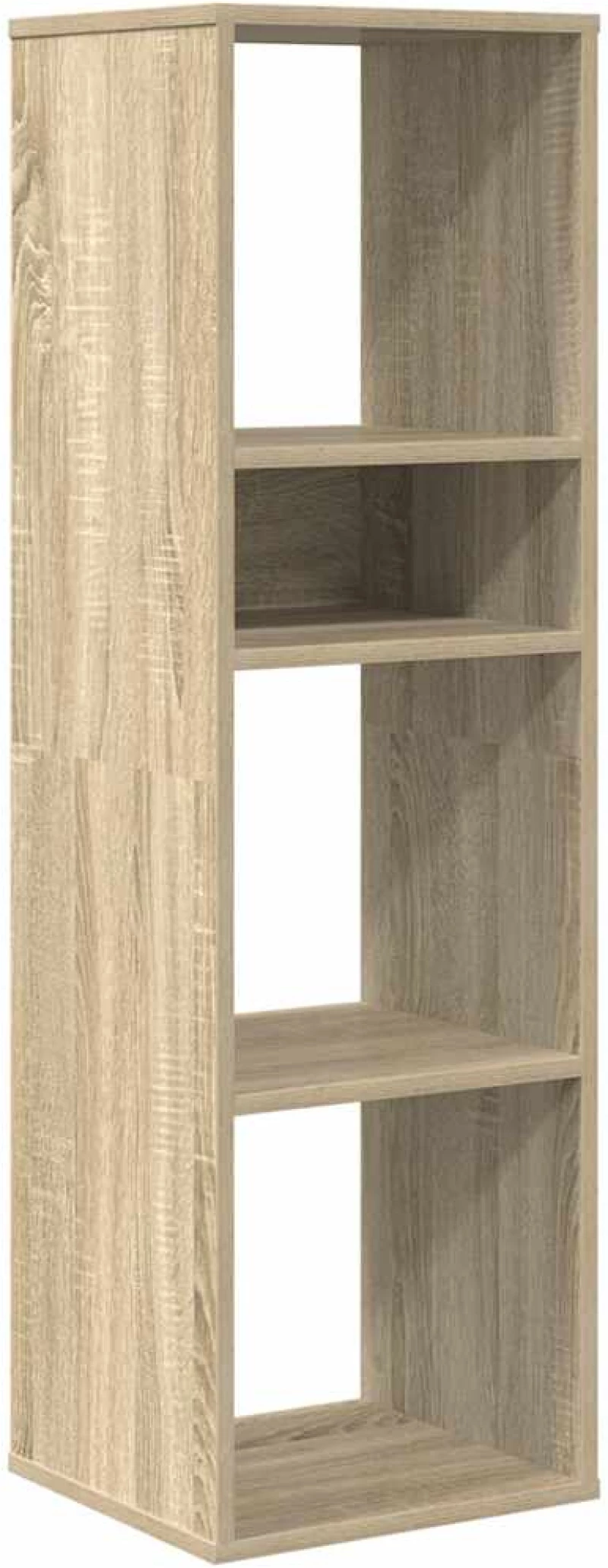 vidaXL Βιβλιοθήκη Χρώμα Sonoma Δρυς 34x31x112 εκ. Επεξεργασμένο Ξύλο