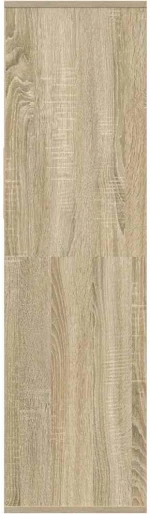 vidaXL Βιβλιοθήκη Χρώμα Sonoma Δρυς 34x31x112 εκ. Επεξεργασμένο Ξύλο