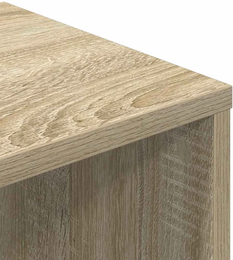 vidaXL Βιβλιοθήκη Χρώμα Sonoma Δρυς 34x31x112 εκ. Επεξεργασμένο Ξύλο