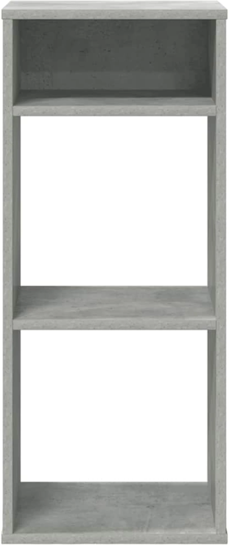 vidaXL Βιβλιοθήκη Γκρι του Σκυροδέματος 34x31x80 εκ. Επεξ. Ξύλο