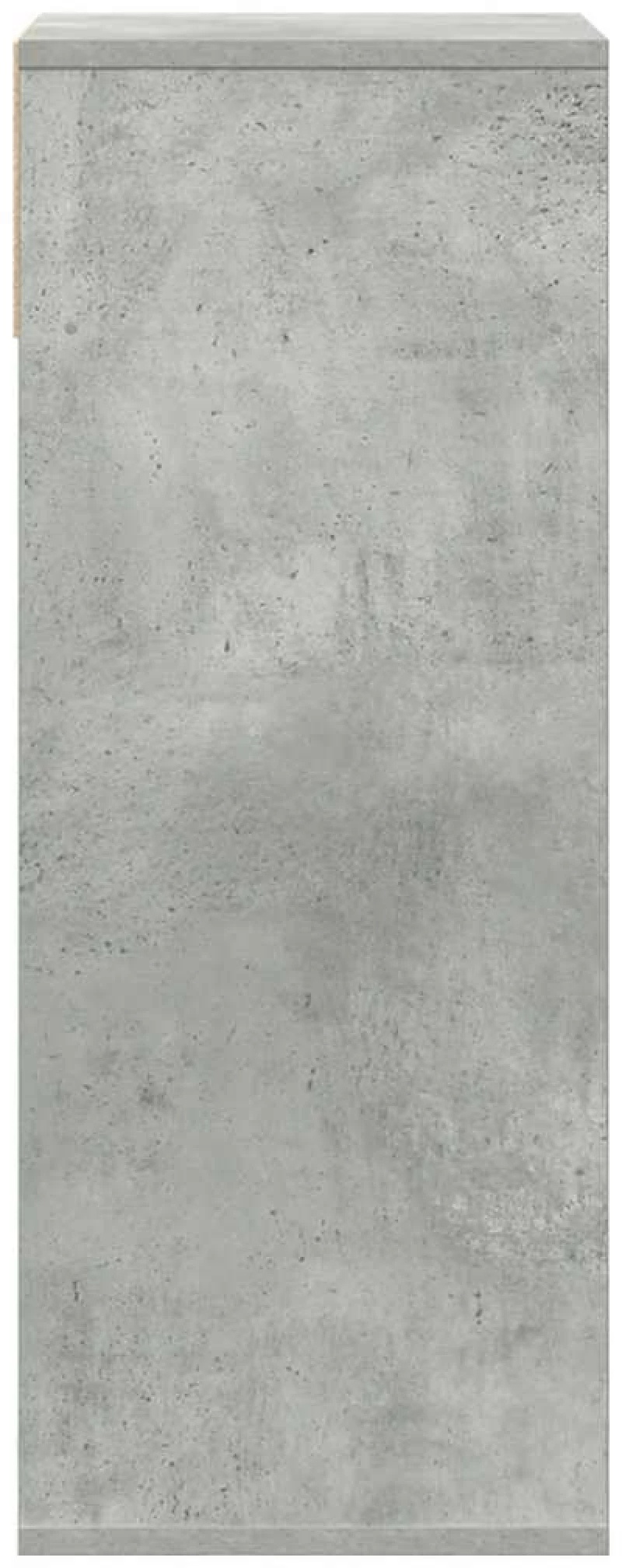 vidaXL Βιβλιοθήκη Γκρι του Σκυροδέματος 34x31x80 εκ. Επεξ. Ξύλο