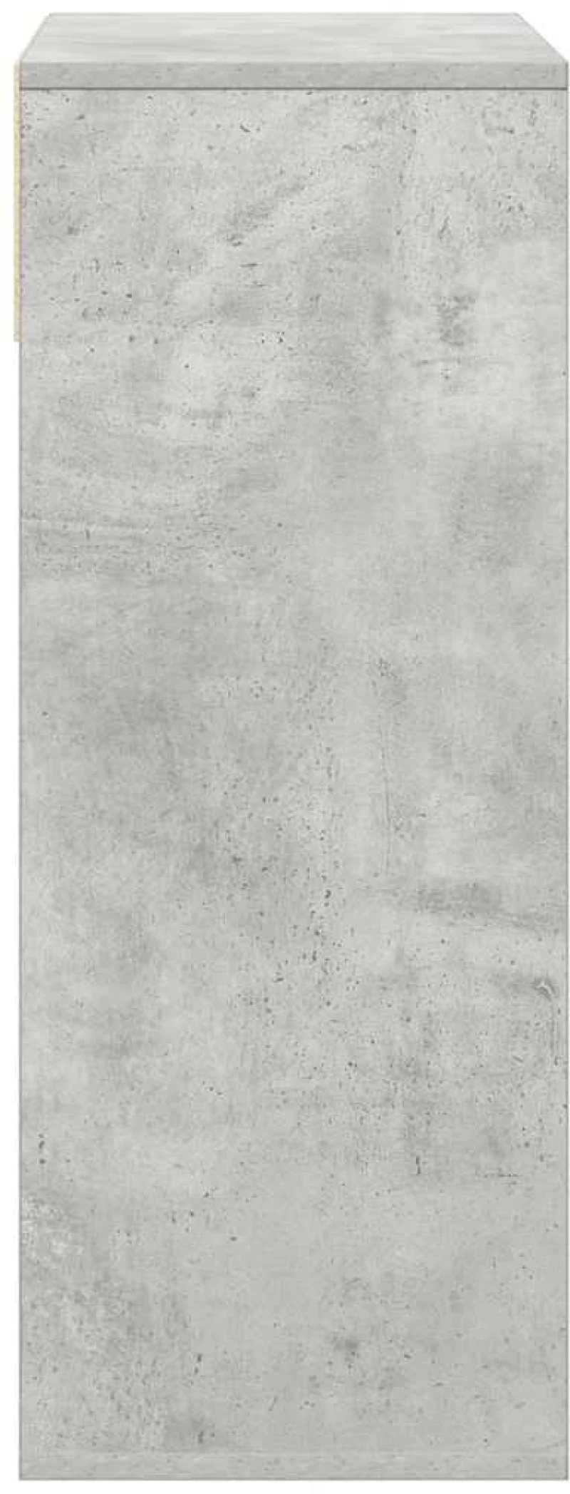 vidaXL Βιβλιοθήκη Γκρι Σκυροδέματος 66x31x80 εκ. από Επεξεργ. Ξύλο
