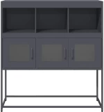 vidaXL Ντουλάπι Ανθρακί 100,5x39x107 εκ. από Χάλυβα Ψυχρής Έλασης